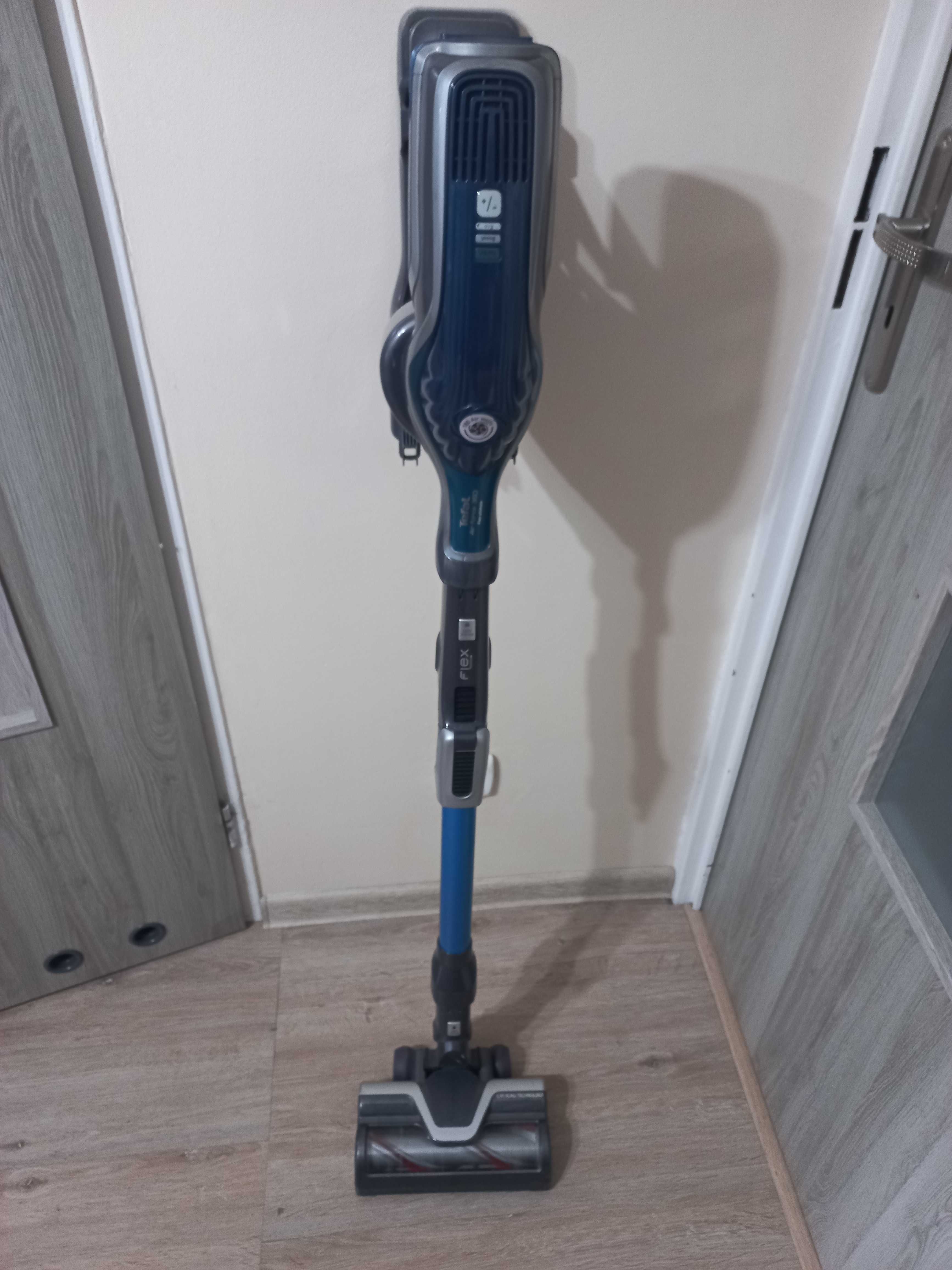 Odkurzacz TEFAL Air Force Flex Ultimate TY9571 Aqua +nakładka mopująca
