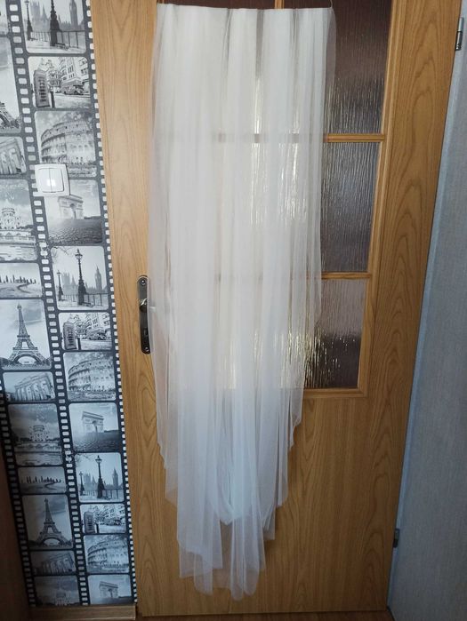 Welon ślubny katedralny, długi 300cm