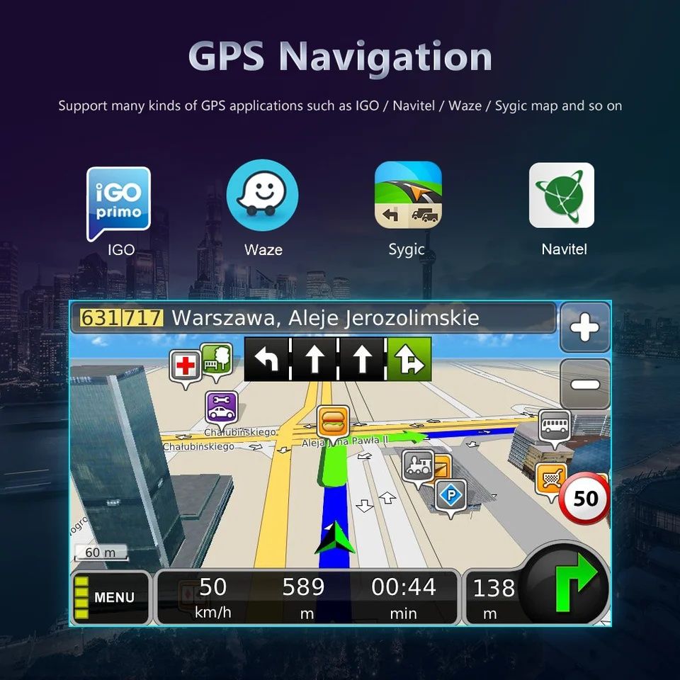Rádio 9" android Peugeot 508 de 2011 a 18 CARPLAY WIFI GPS 2/32GB Novo