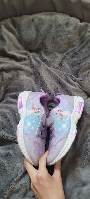Adidasy Disney Kraina Lodu ŚWIECĄCE r.30.