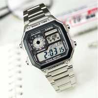 Мужские наручные электронные часы CASIO (Касио) АЕ 1200