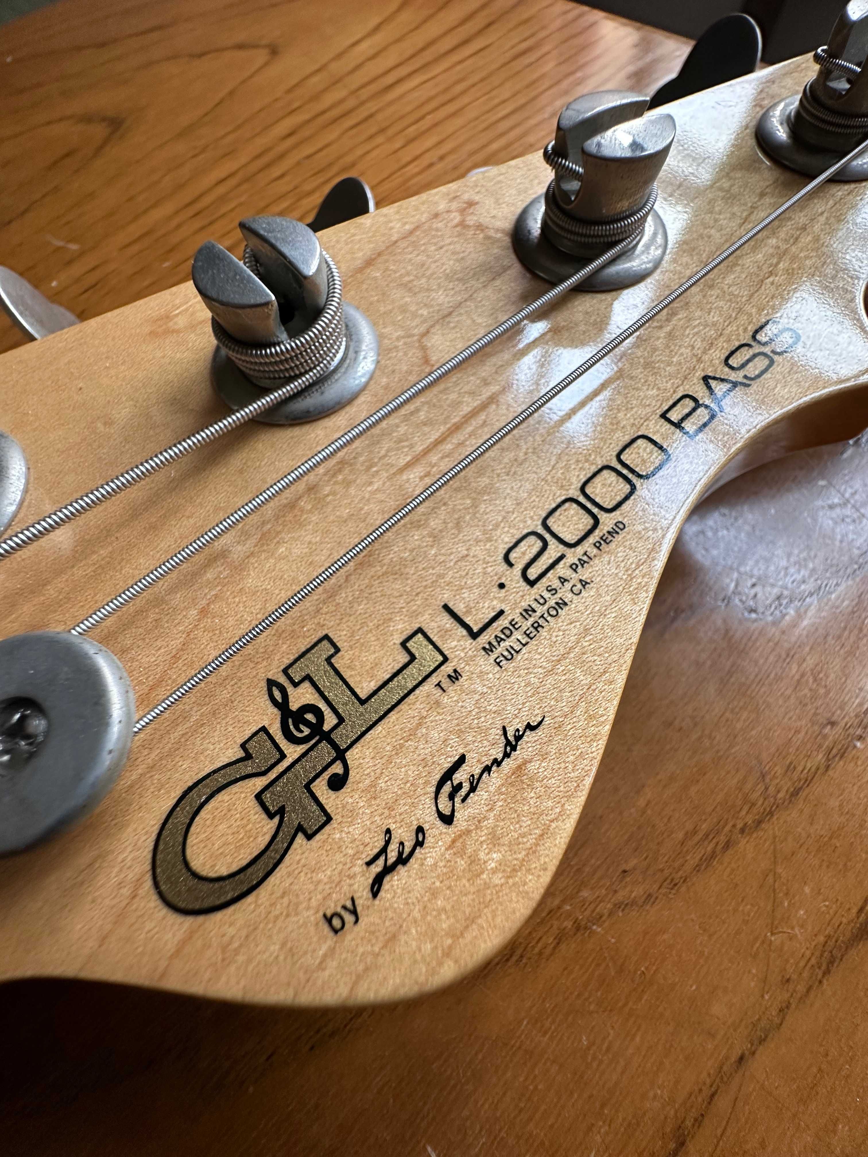 Baixo G&L L-2000 USA (1988) – Era Leo Fender