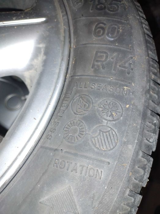 Felgi aluminiowe 14' ford fiesta.mk6