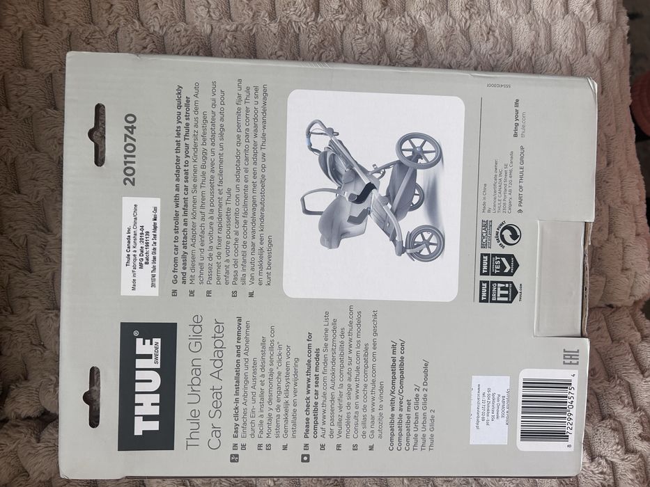 Thule Urban Glide NOWA folia przeciwdeszczowa na wozek podwojny