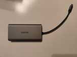 Unitek Hub (D1019A) USB-C - HDMI, 2xUSB, RJ-45, VGA (100W, PD)