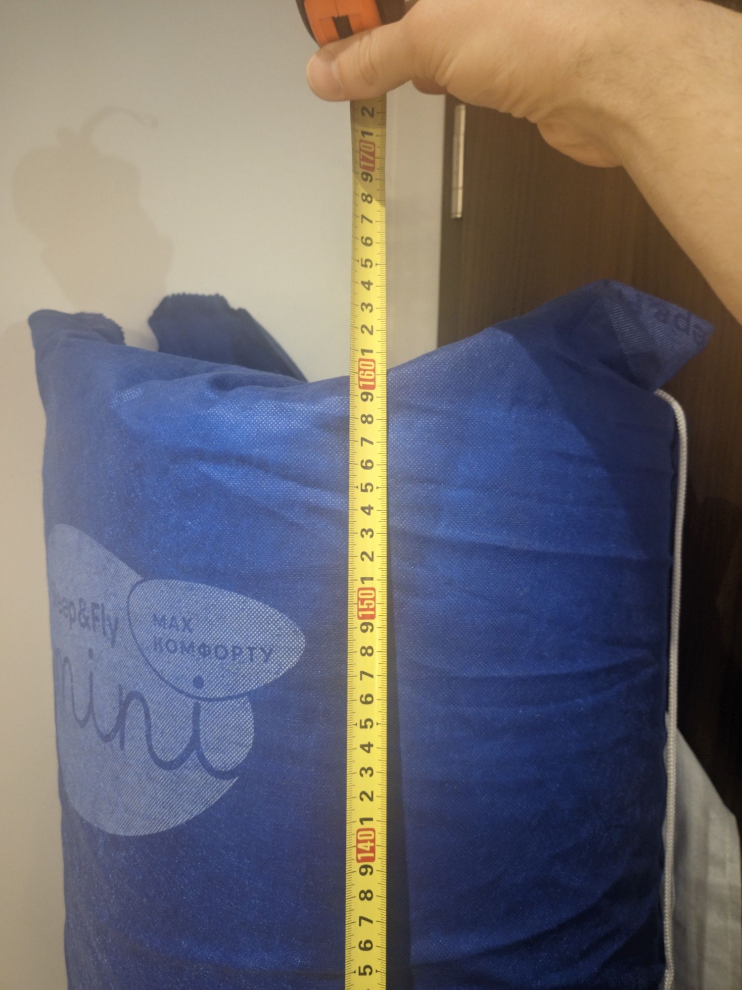Materac nawierzchniowy topper 160x190/200 cm + pokrowiec