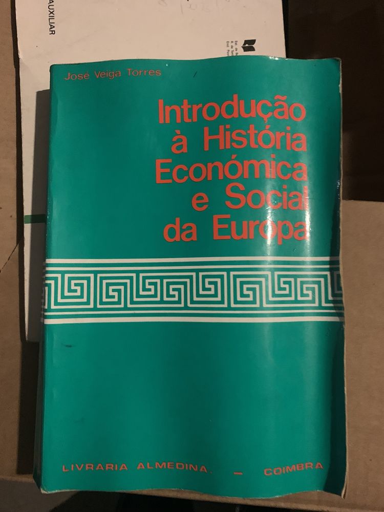 Livro “Introdução à história económica e social da Europa”
