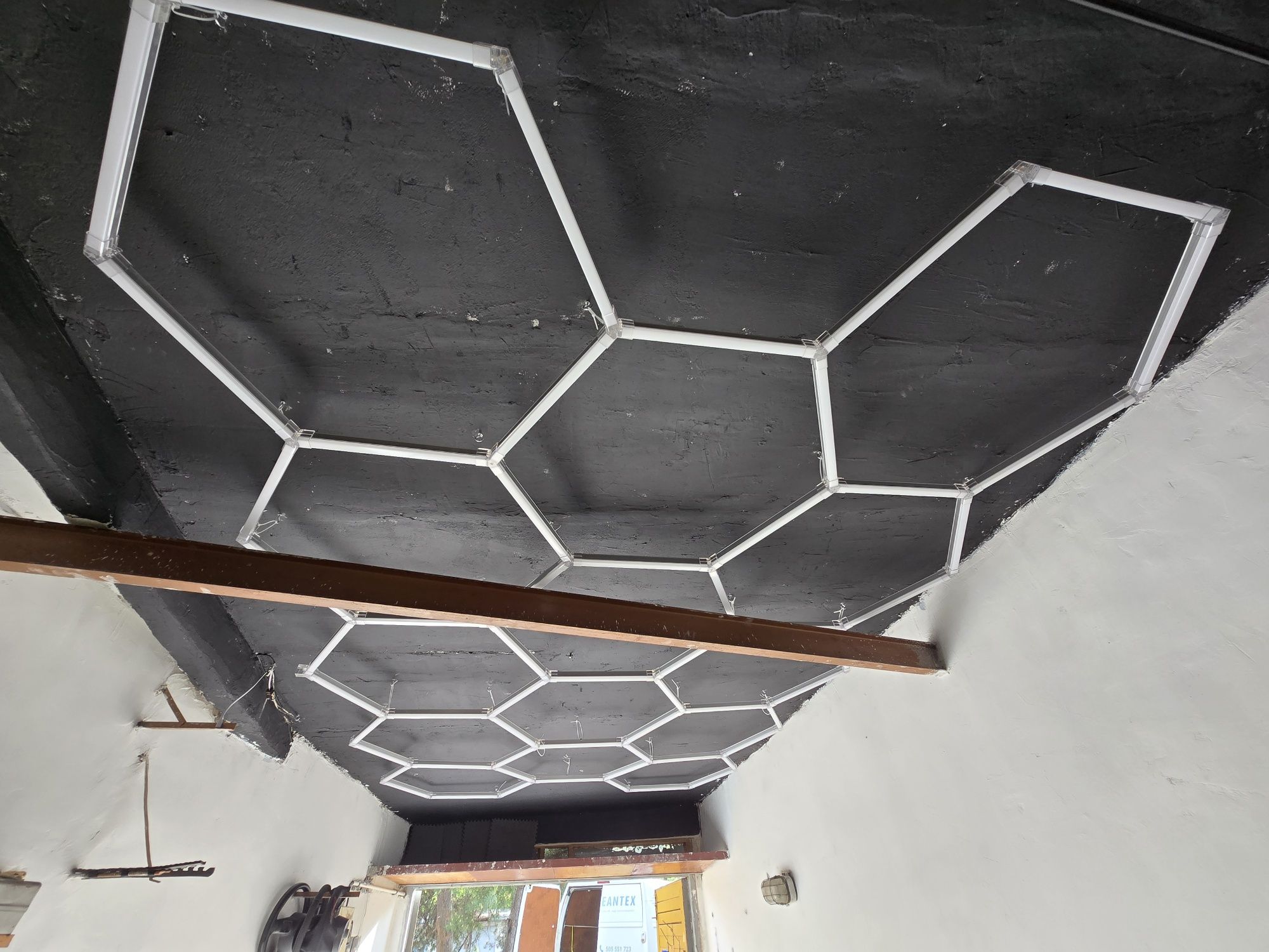 Oświetlenie ledowe  hexagon
