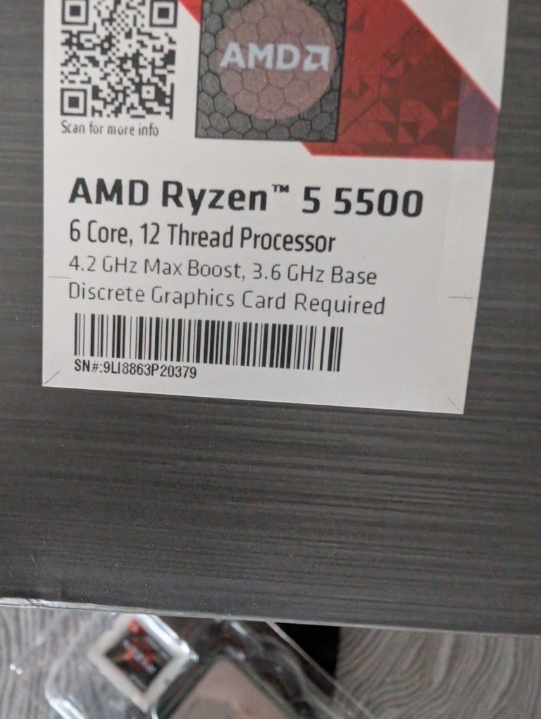 AMD Ryzen 5 5500