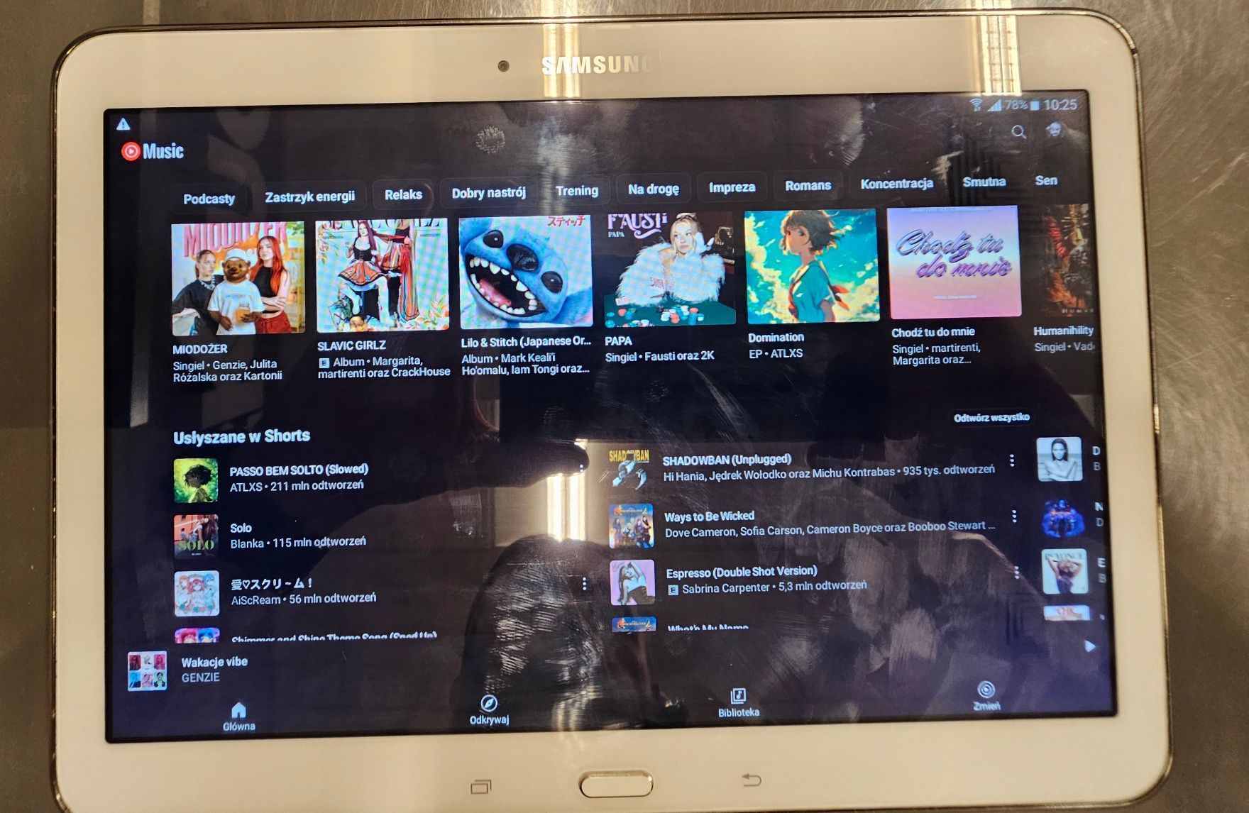 Samsung tablet Galaxy Tab 4 10.1 cali