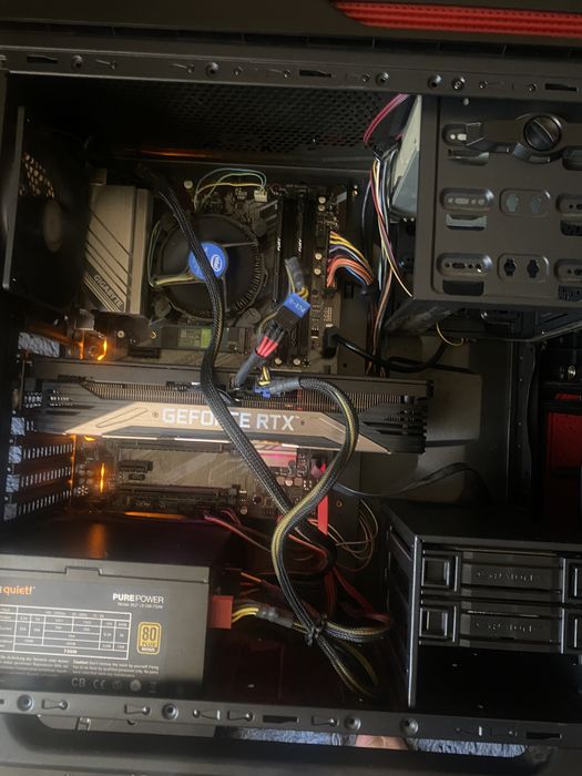 Комплект z390+i5 8400 6 ядер 4ghz  ddr4 16gb kingston fury 3200mhz