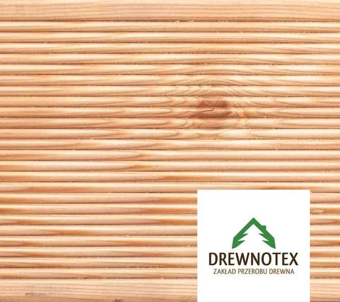 Modrzew syberyjski taras drewniany z drewna 27 mm