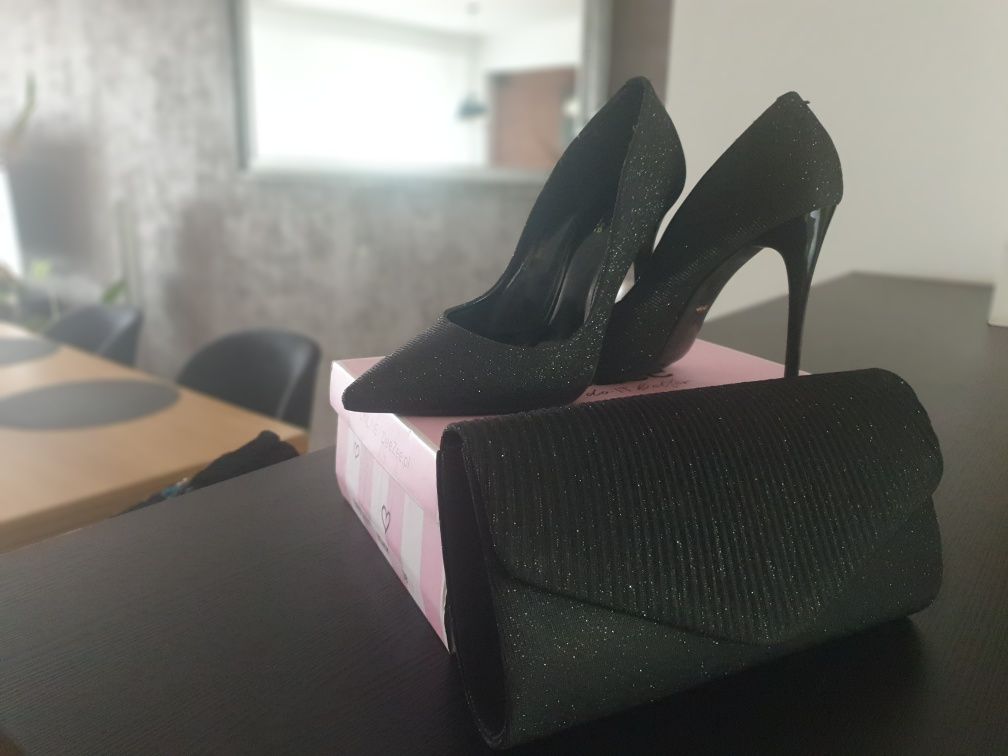 Komplet imprezowy buty +  torebka