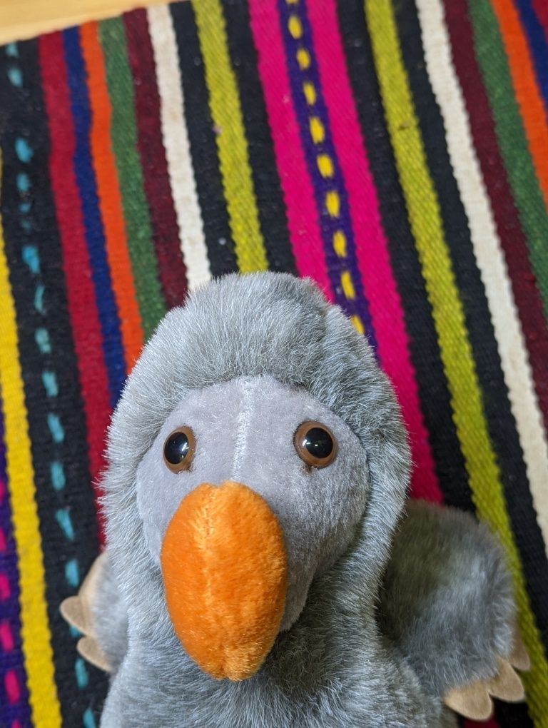 Wally plush dodo якісна дитяча  іграшка плюшева пташка додо