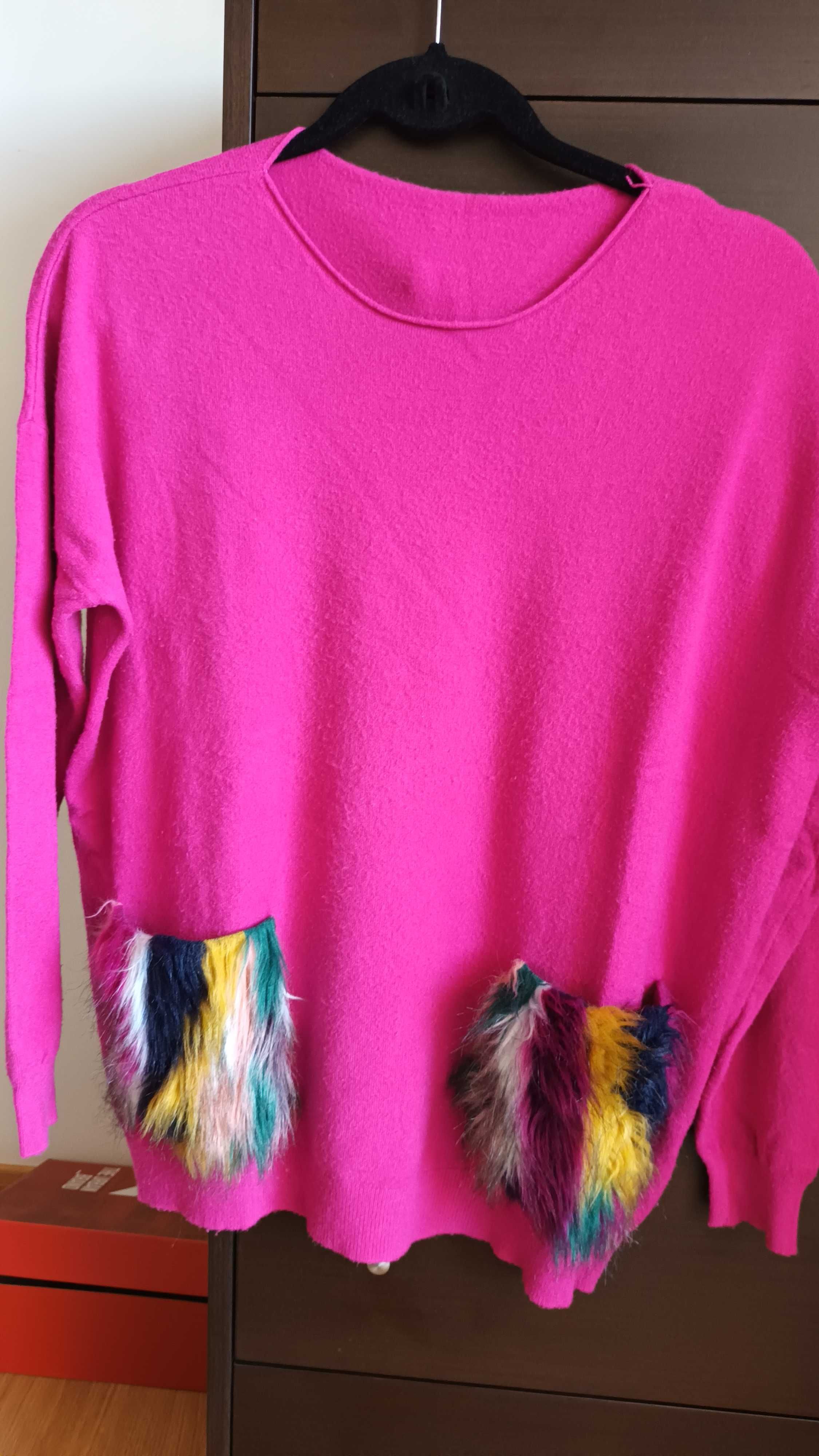 Camisola em rosa