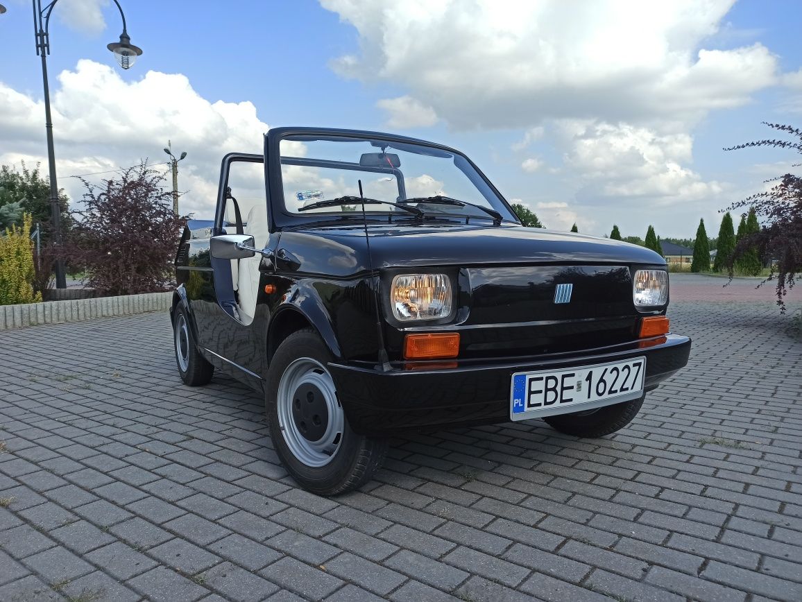 Wynajme fiat 126p cabrio | ślub | teledysk | film | sesja zdjęciowa