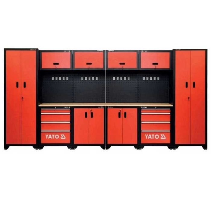 Meble garażowe warsztatowe regał szafka narzędziowa warsztatu blatYATO