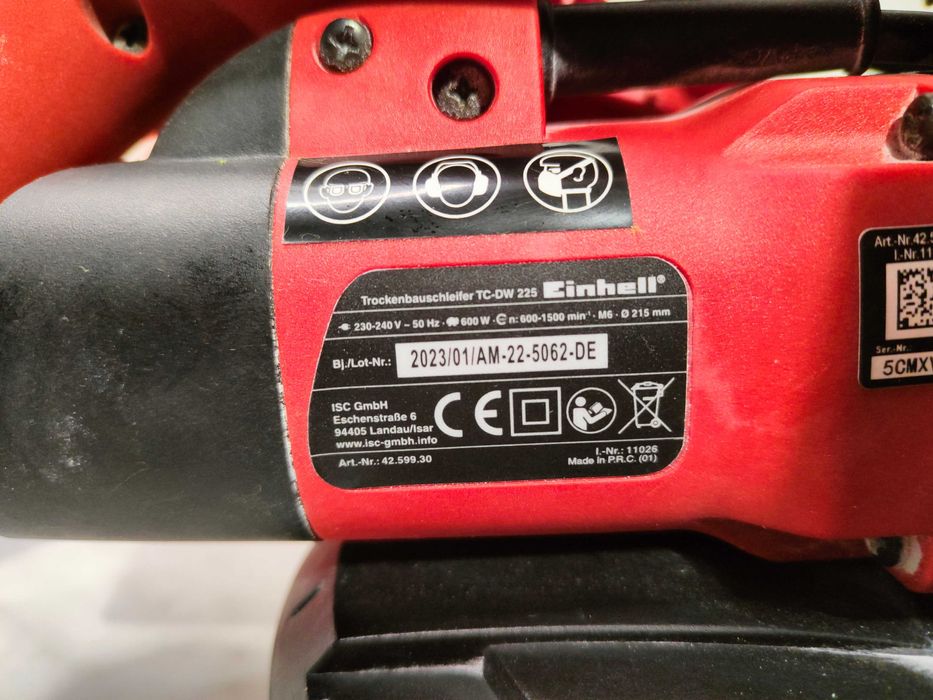 Szlifierka wielofunkcyjna sieciowe Einhell 600 W 230 V