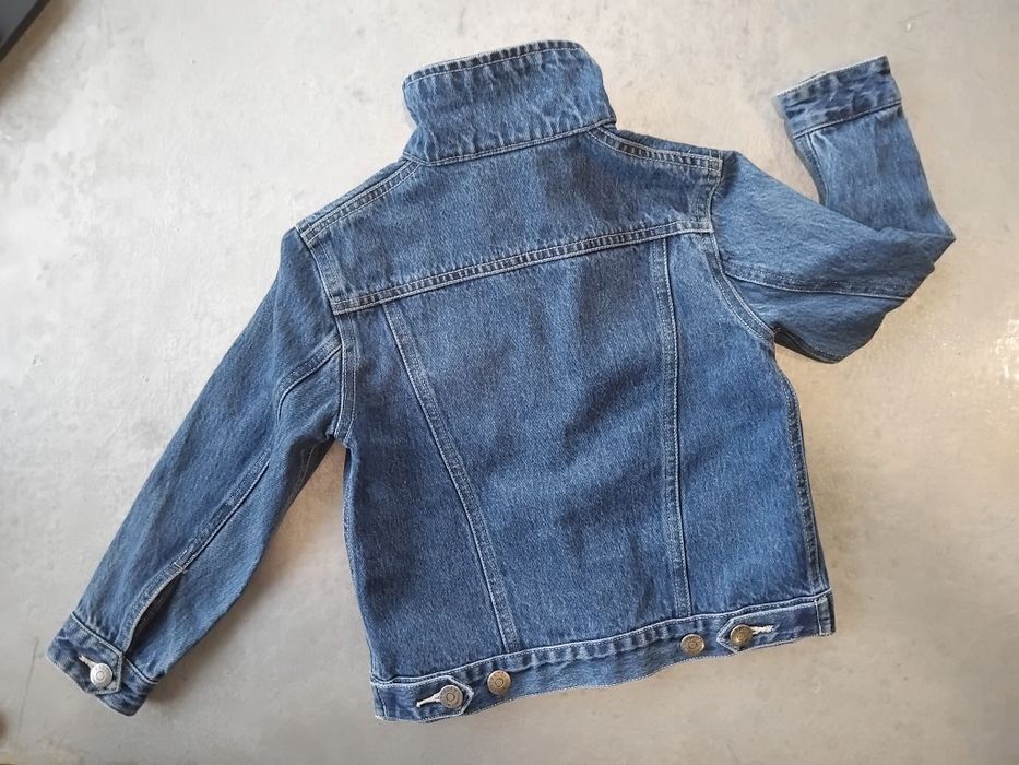 Крута джинсова куртка на зріст 104 см