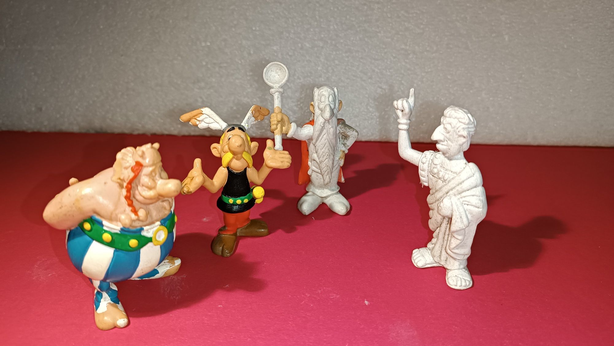 4 raras antigas figuras da uderzo Astérix e Obelix