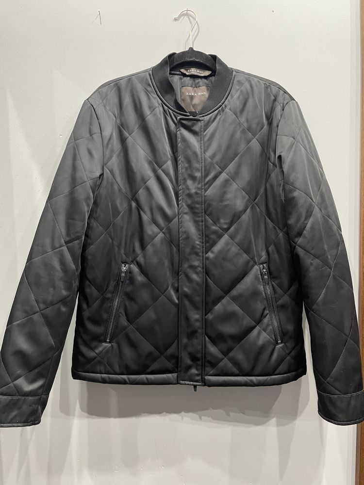 Kurtka męska wiosenna pikowana Zara Man XL
