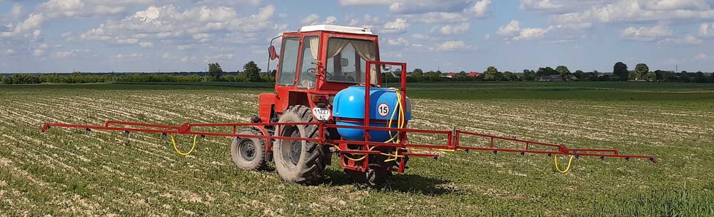 Обприскувач навісний 300 л, штанга 10 м Віракс Wirax для трактора