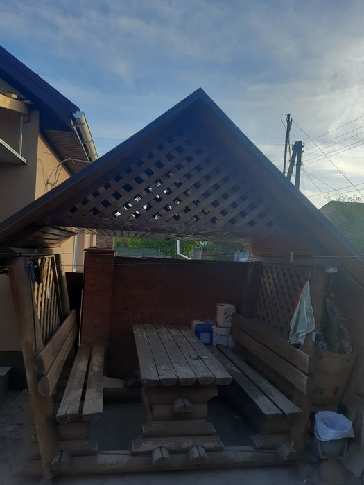 Беседка из сруба