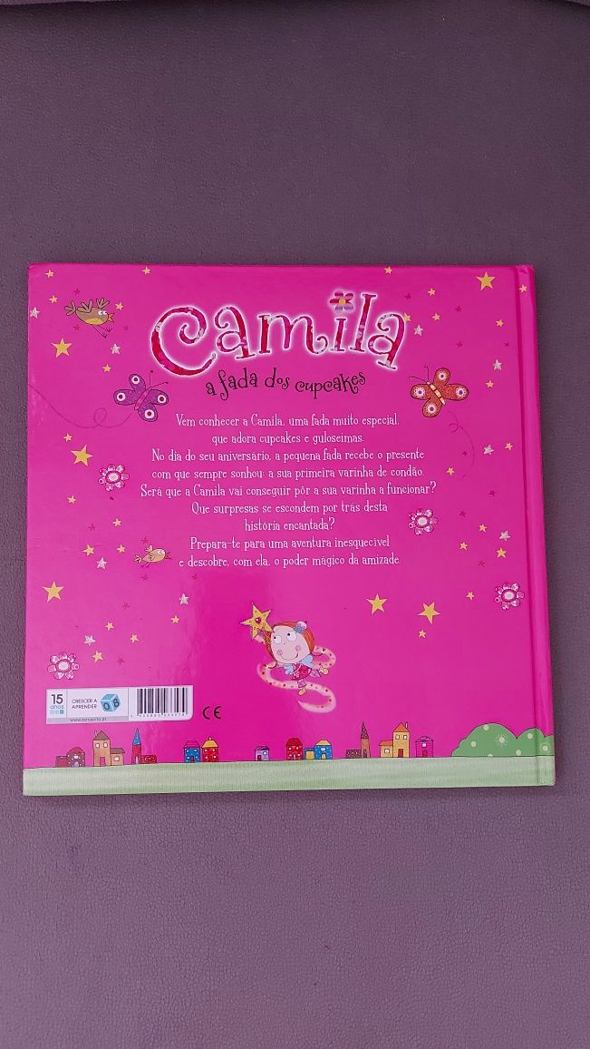 Livro Camila, a fada dos cupcakes