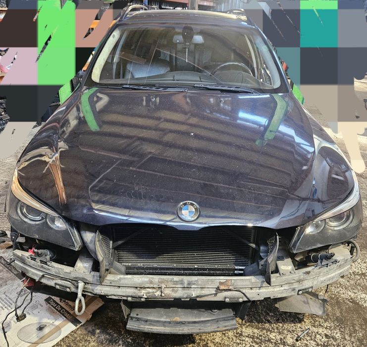 CZĘŚCI Bmw E60 E61 Silnik N47 2.0d a35/5 Monacoblau drzwi lampy felgi