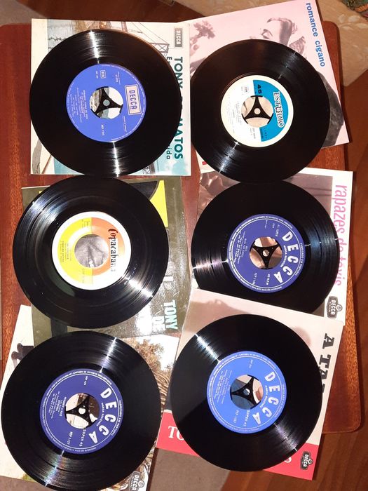 15 Vinis 45rpm Tony de Matos anos 60/70