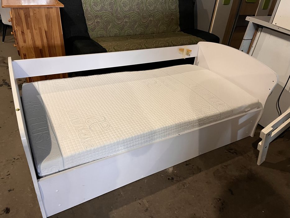 Łóżko 163/90 cm + materac Hevea Air Plus Super Stan Super Jakość
