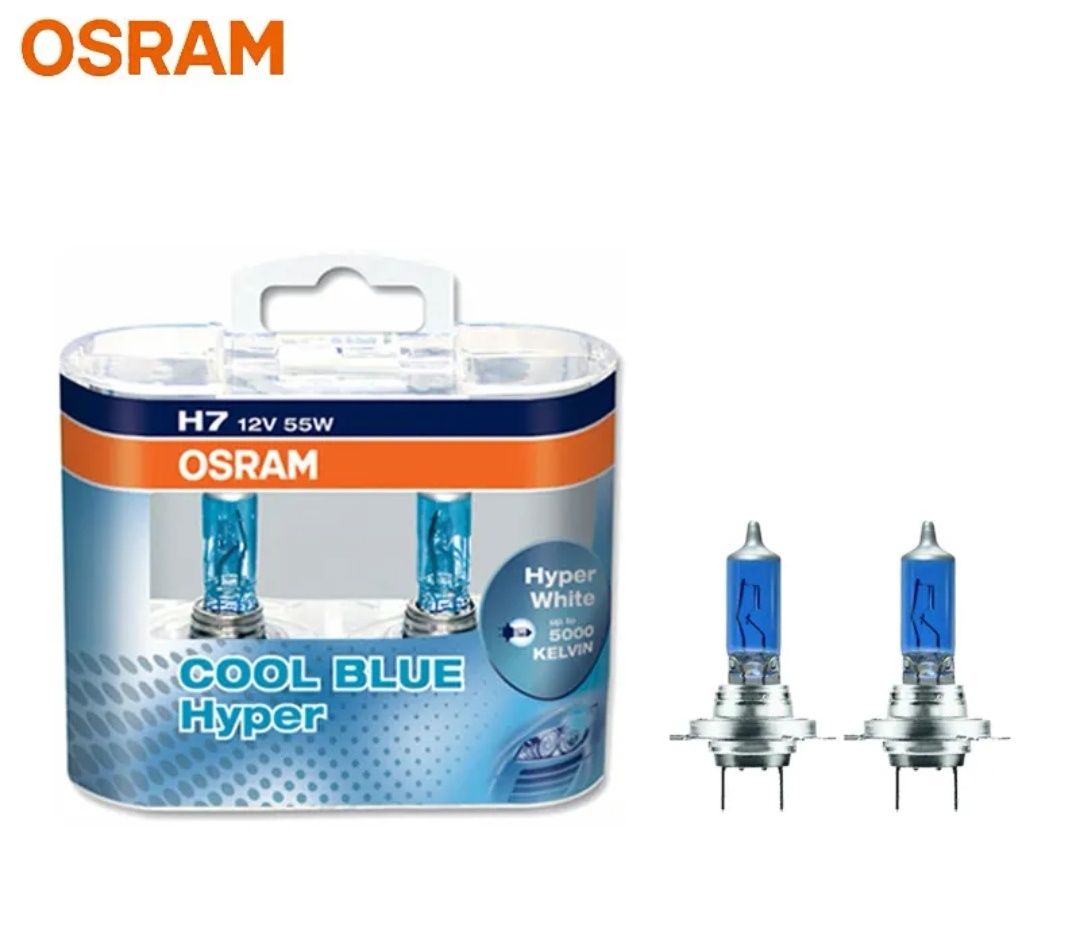 Kits Lâmpadas H7 Osram Cool Blue Hyper White 5300K ( NOVAS )