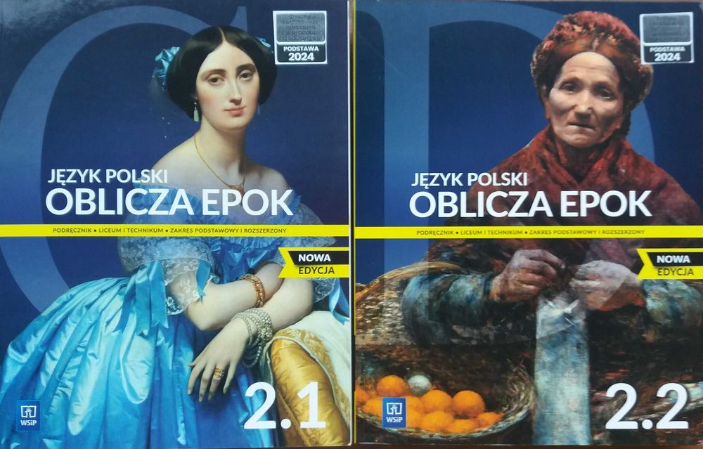 J. Polski LO Oblicza epok 2/1 + 2/2 ZP i ZR (2 egz.) WSiP Edycja 2024