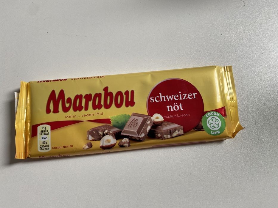 Marabou orzechowa.