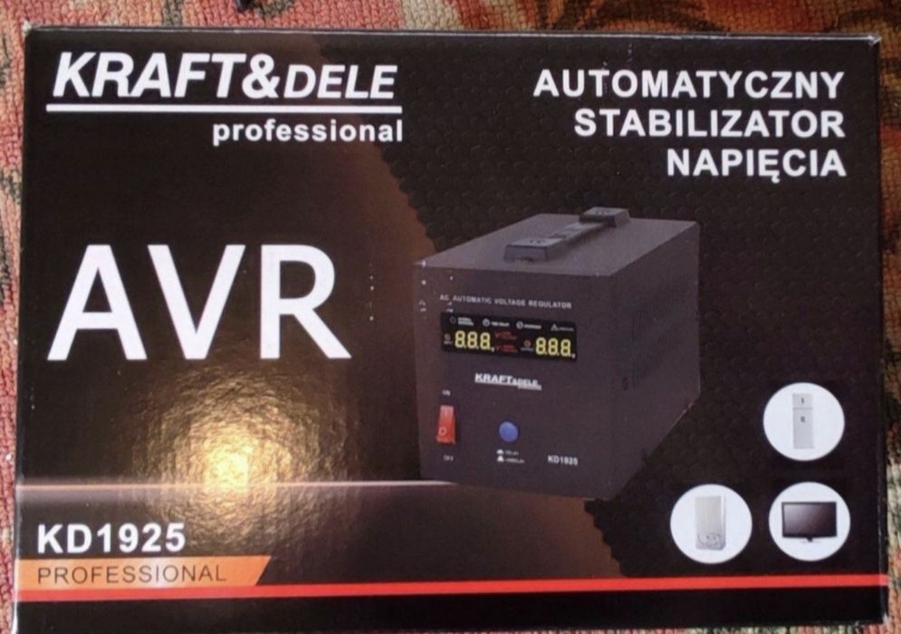 Стабилизатор напряжения 1000Вт Kraft&Dele AVR KD1925