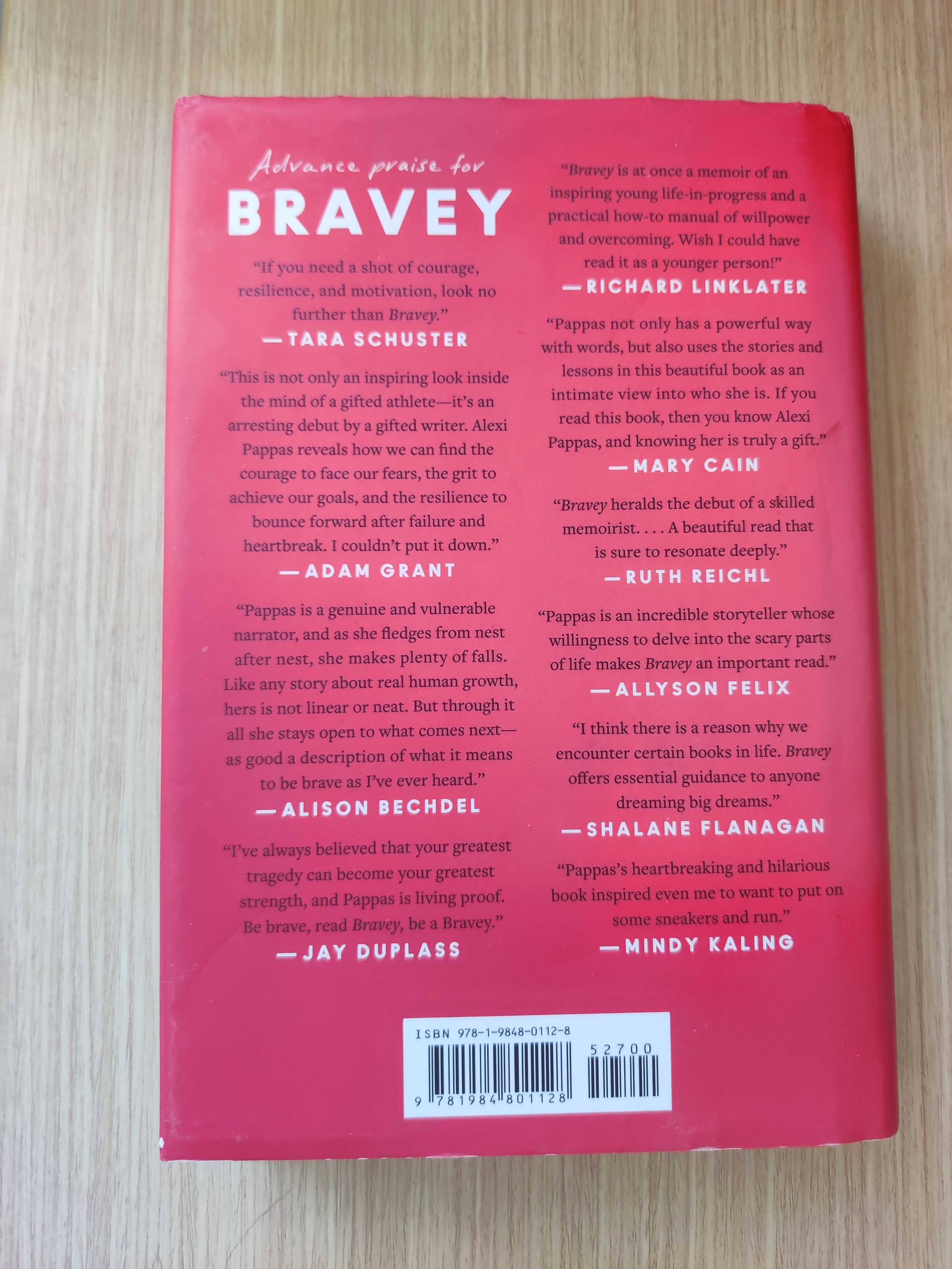 Livro "Bravey" de Alexi Pappas