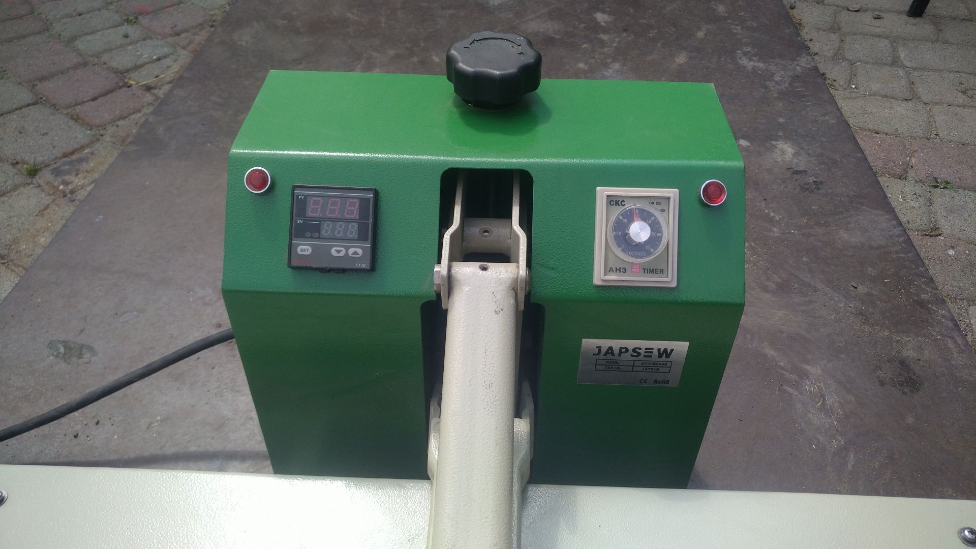 Prasa termiczna japsew 62 overlock