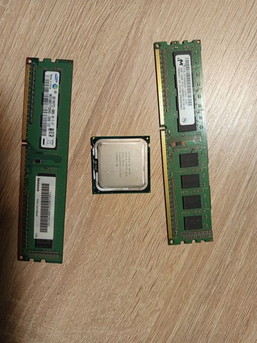 Procesor Intel core 2 quad Q8400 i pamięć ram ddr3