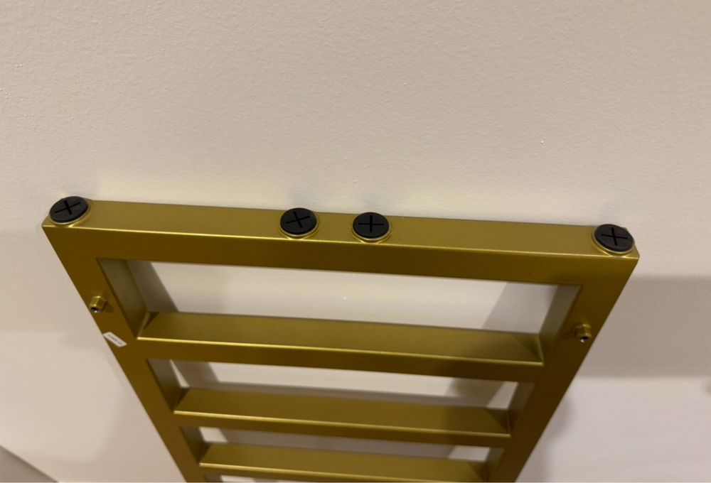 Grzejnik łazienkowy złoty instalprojekt 940x400