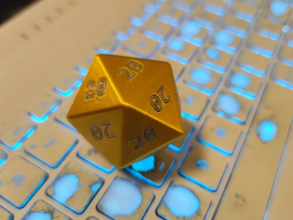 Dado de 20 Faces (Sempre com 20!)