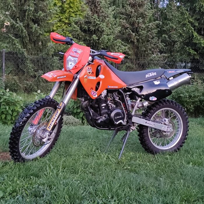 Ładny KTM lc4 600 keihin fcr dr 620 kokusan egs crf 400 xl klr SM exc