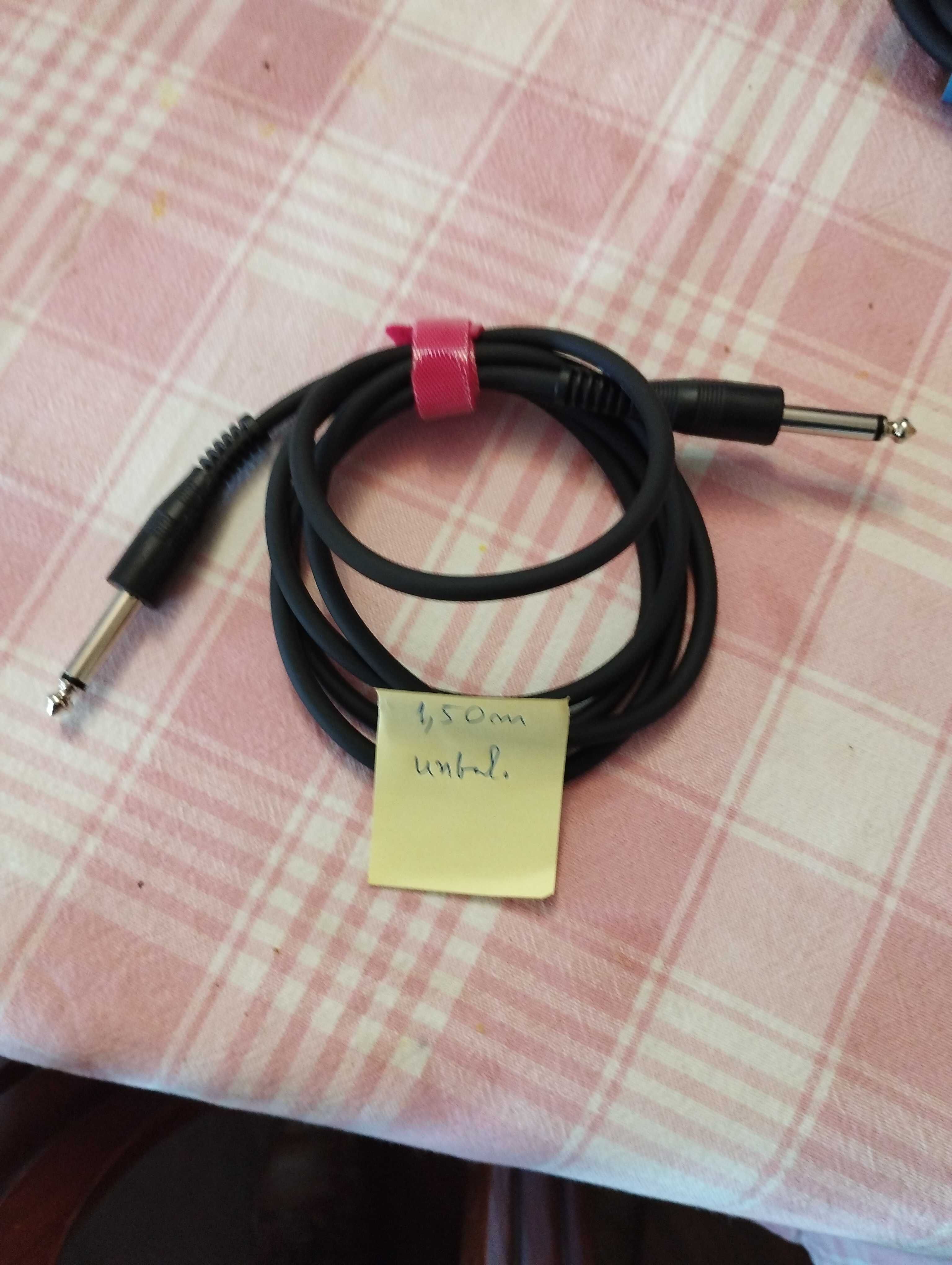 Cabos audio e MIDI profissionais (para instrumentos de música)