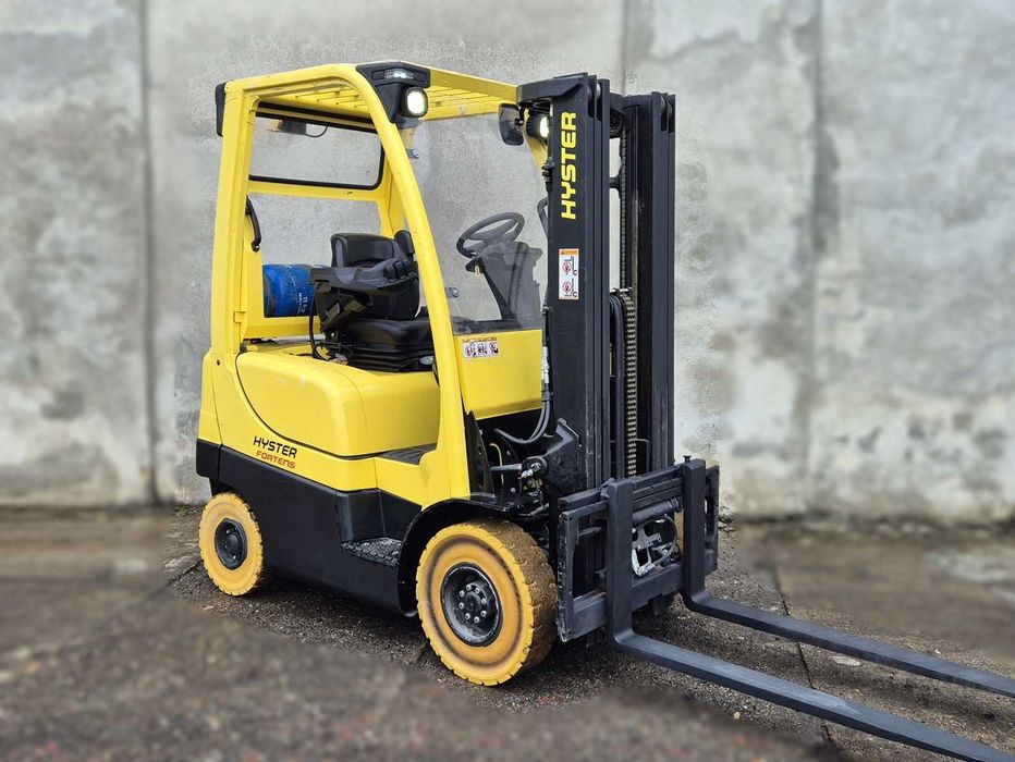 Wózek widłowy Hyster • 1800kg • TRIPLEX • wolny skok • przesuw boczny