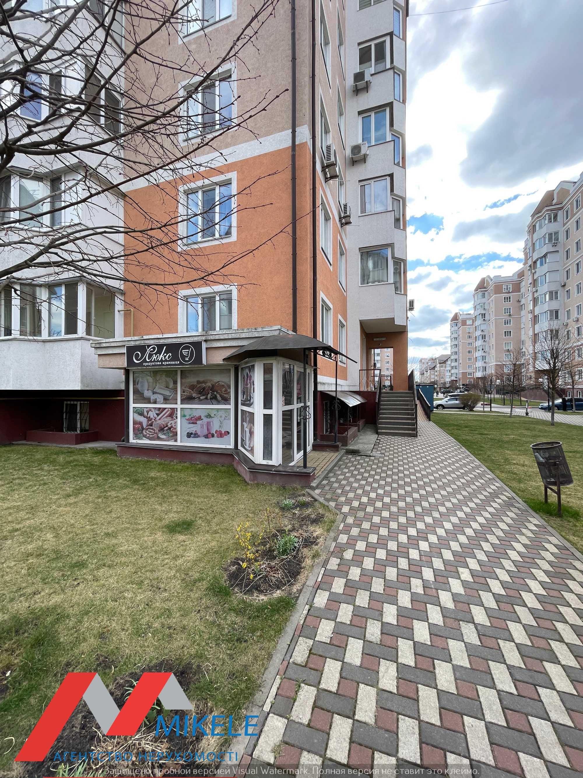 Без%,продаж, фасад, комерція з ремонтом 55м2, ЖК Буча Квартал, м.Буча