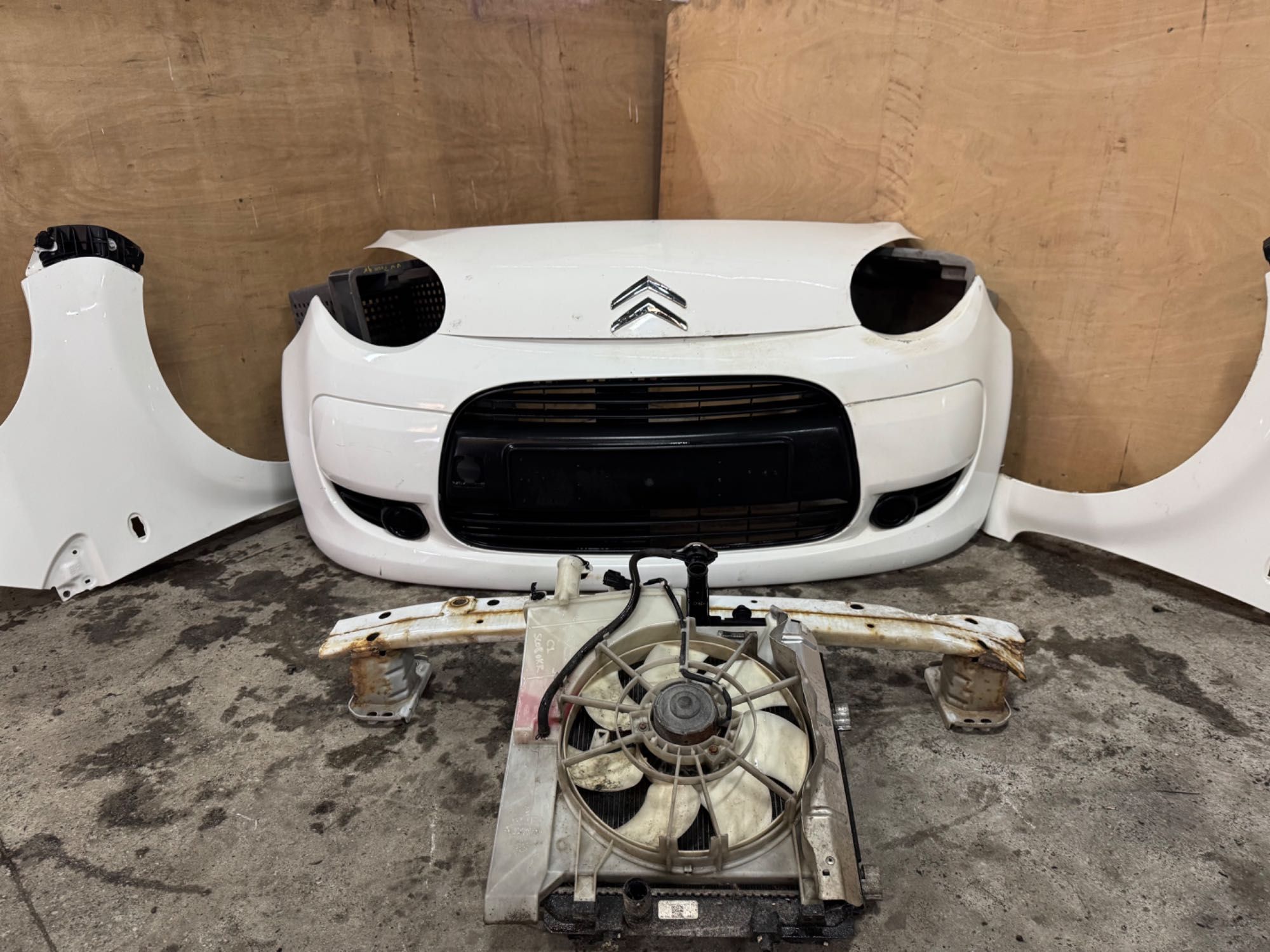 Frente Completa Citroen C1 Ano 2008 a 2011 Fase 2