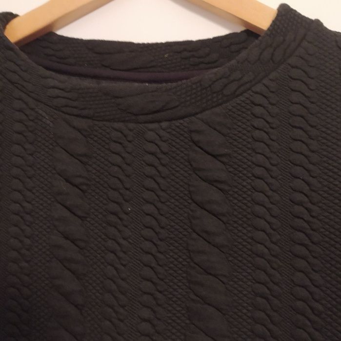 NU DENMARK czarna bluza jak nowa, 100% bawełna