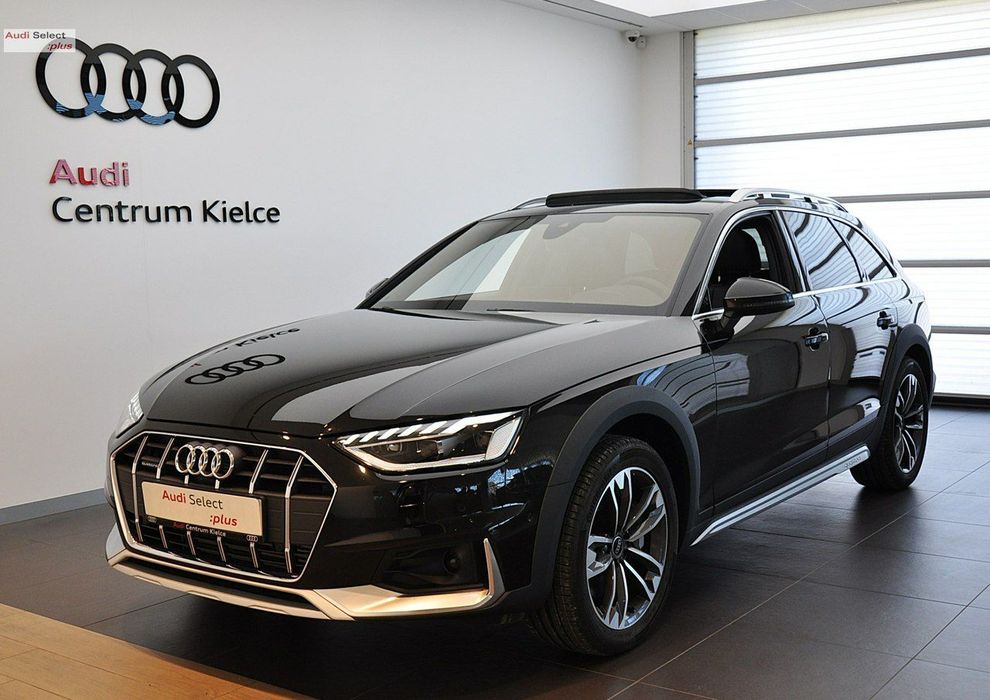 Audi A4 Allroad 45TFSI Panorama VirtualPlus HeadUp Kamery360 Matrix Hak Led Nav