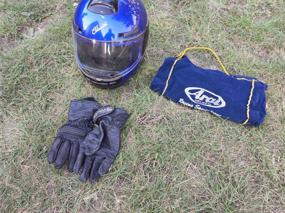 kask i rekawice  polecam