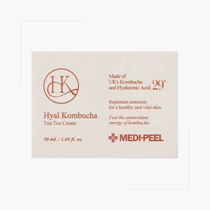Medi-peel, крем для елестичності шкіри з комбучою та гіалуронкою