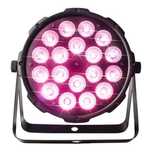 Reflektor Oświetlacz Mocny PAR LED 18x12W RGBWAmber-UV Mix Strobo DMX